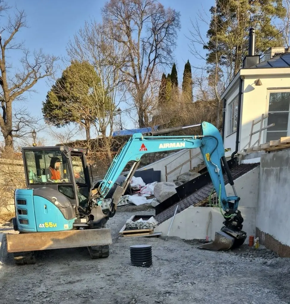 Dränering & markarbeten Lidingö