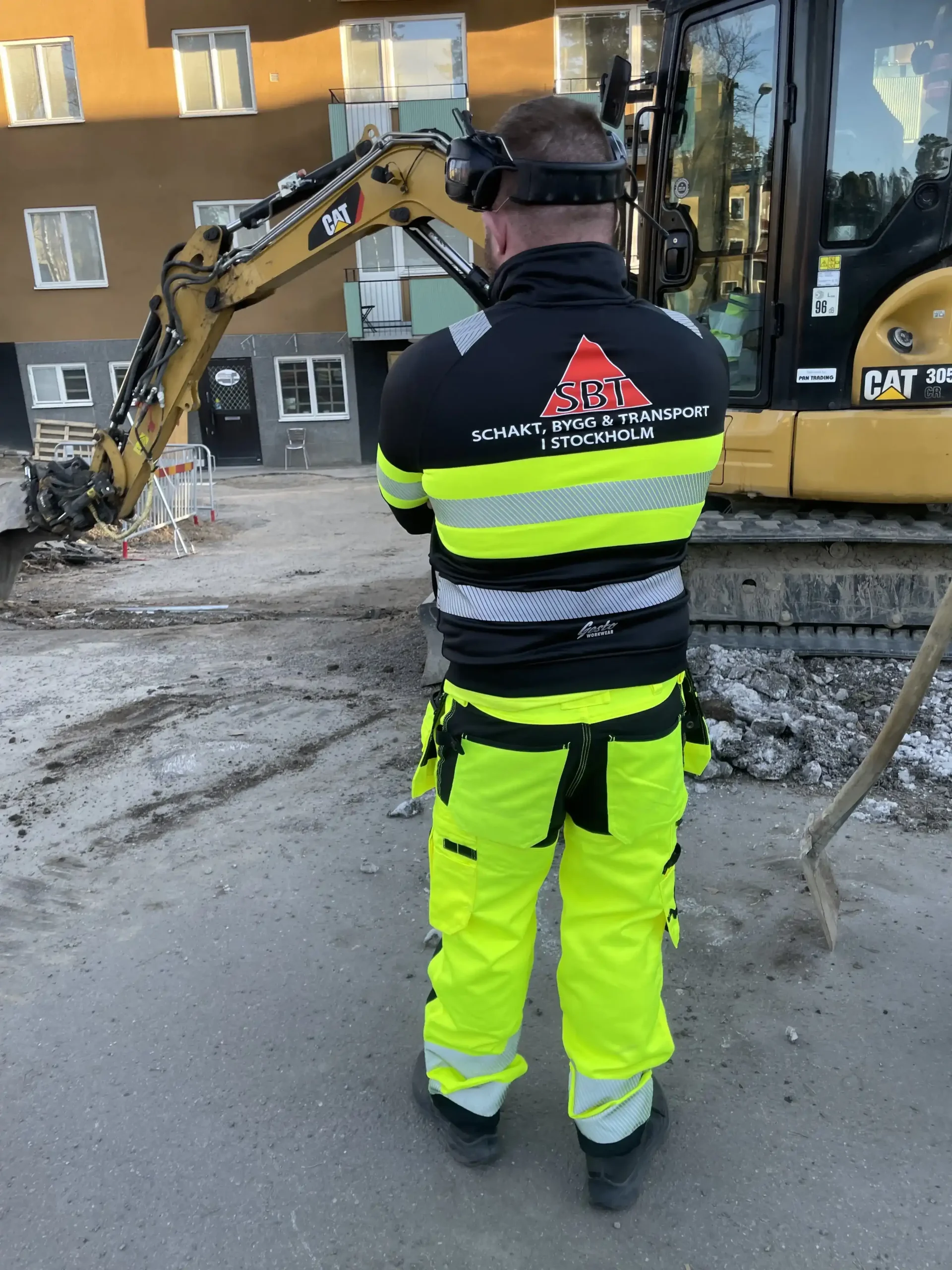 Markarbeten i bromma